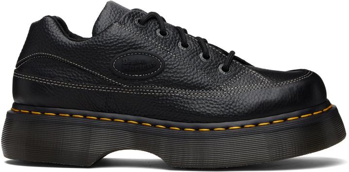 Photo: Dr. Martens Black Buzz 5-Eye Milled Nappa Leather Derbys