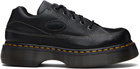 Dr. Martens Black Buzz 5-Eye Milled Nappa Leather Derbys