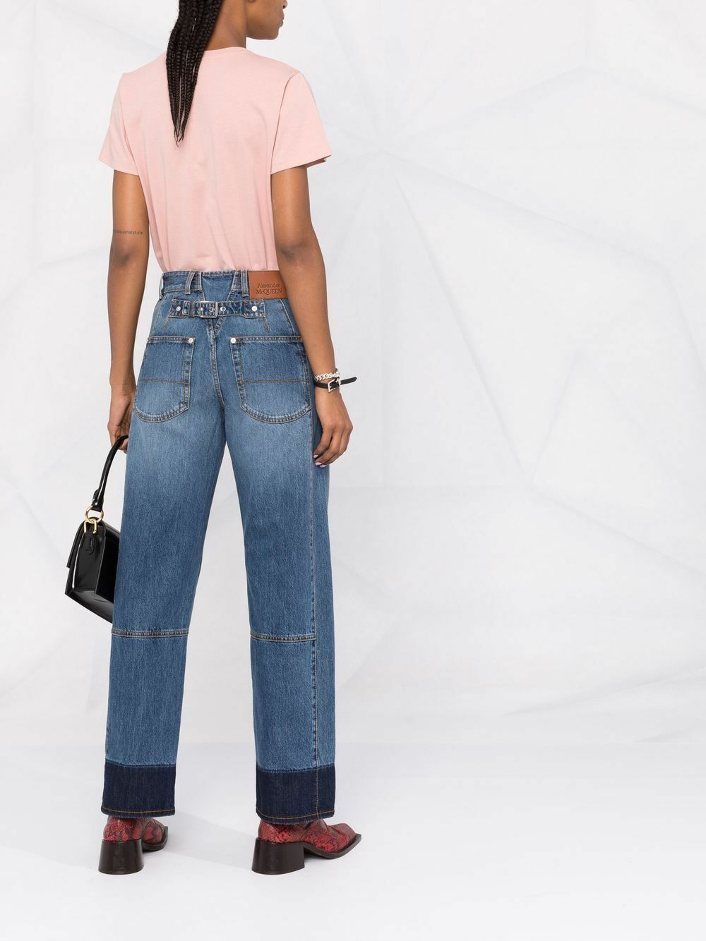 ALEXANDER MCQUEEN - Denim Cotton Jeans