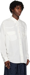 Acne Studios White Button Up Shirt