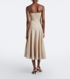 Jacquemus Paradiso wool-blend midi dress