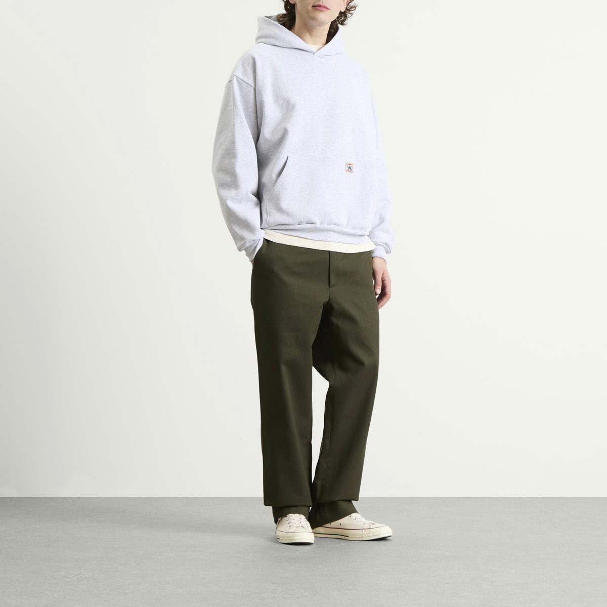 Randy's Garments Men's Randy’s Garments  Gusseted Work Pants in Dark Olive Super Twill