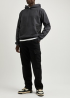Daily Paper Overload Hooded Cotton Sweatshirt Black