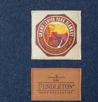 Pendleton - Grand Canyon National Park Striped Wool Blanket - Blue