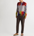 Missoni - Space-Dyed Cable-Knit Wool Sweater - Multi