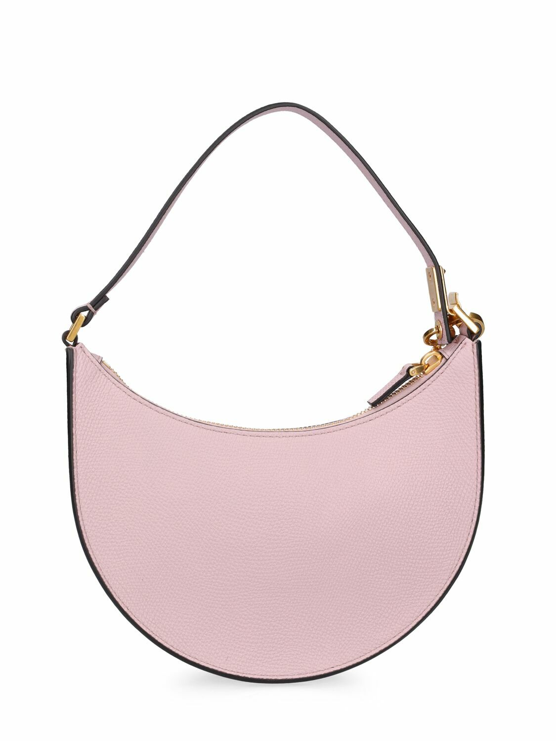 V Logo Signature Mini Hobo Bag