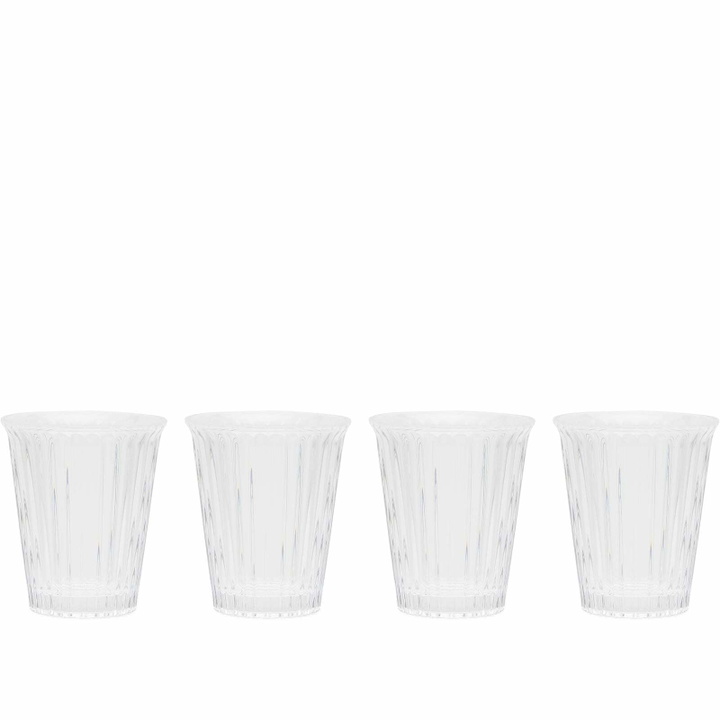 Photo: Service Projects Canteen Bodega Glass - Set of 4 in Clear 
