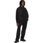 Stone Island Black 1200005 Stretch Cotton Tela 'PARACADUTE' Shirt