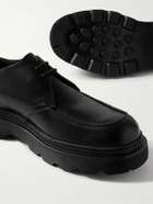 Tod's - Leather Derby Shoes - Black