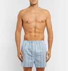 Derek Rose - Striped Cotton Boxer Shorts - Men - Multi