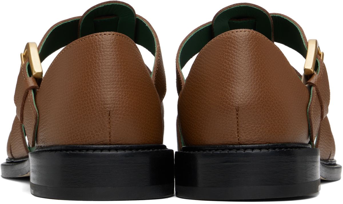 VINNY’s Brown Fisherman Sandals