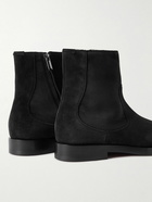 Brunello Cucinelli - Suede Chelsea Boots - Black