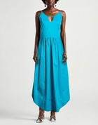 Jijil Womens Maxi dress Turquoise