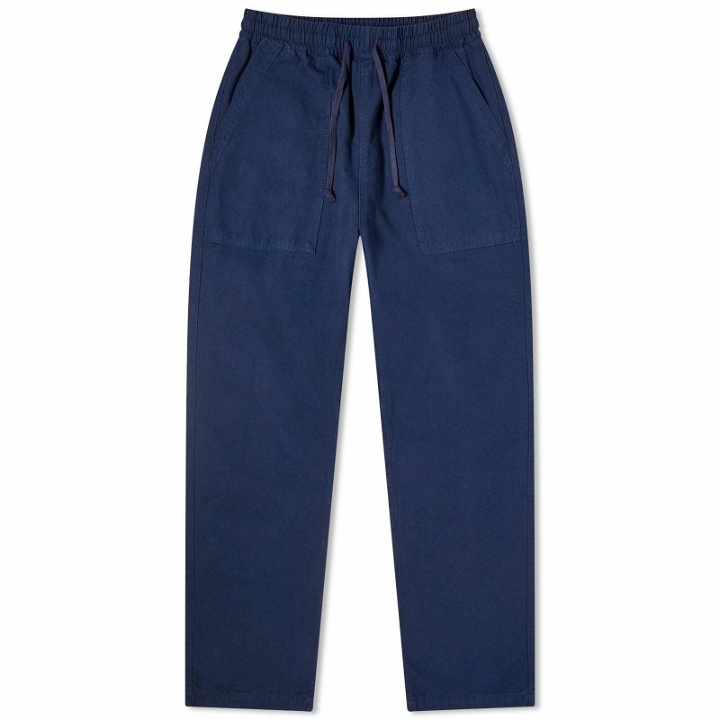 Photo: Service Works Men's Classic Canvas Chef Pants in Navy