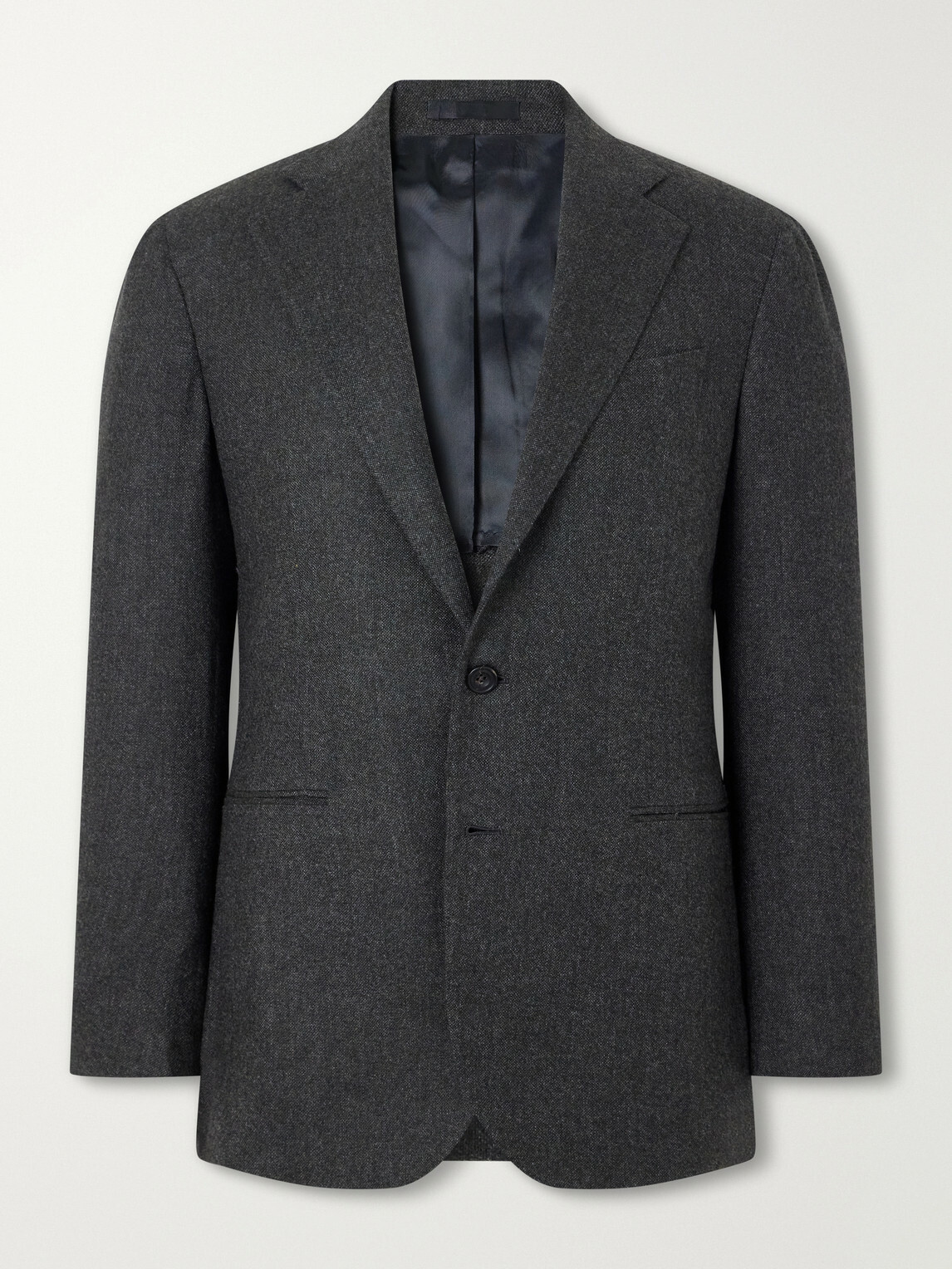 J. Mueser - Waverly Cashmere-Twill Blazer - Gray