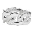 Maison Margiela Silver Chain Ring