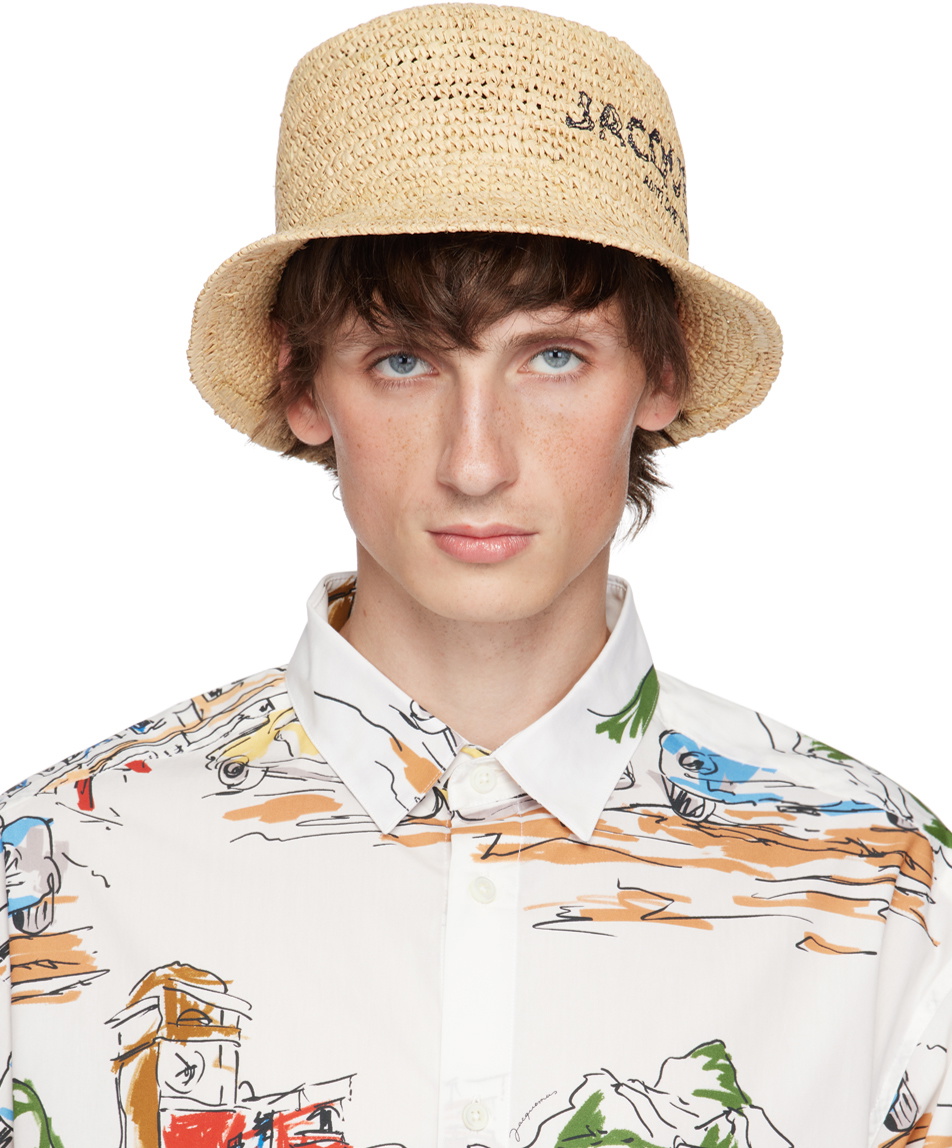 JACQUEMUS Black La Casa 'Le bob Bacino' Hat Jacquemus