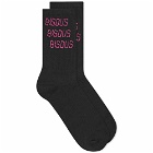 Bisous Skateboards Bisous X3 Socks in Black