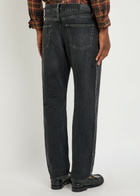 Saint Laurent Mick Straight-leg Jeans Black