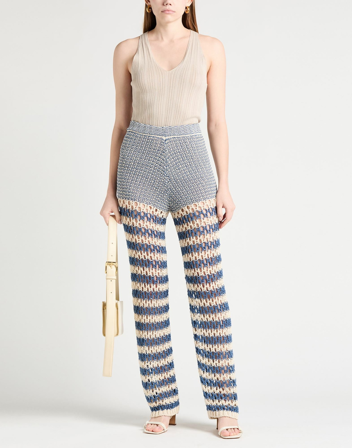 Red Valentino Womens Pants Pastel in Blue