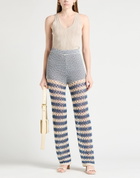 Red Valentino Womens Pants Pastel in Blue