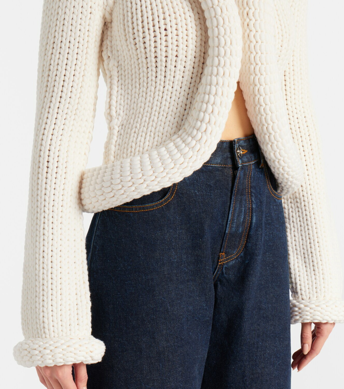 Alaïa Wool-blend cardigan