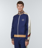 Gucci - Interlocking G wool jersey track jacket