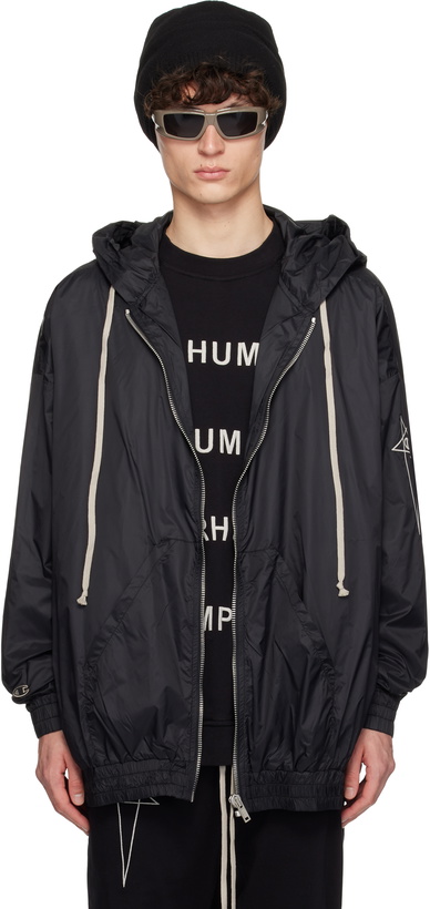 Photo: Rick Owens Black Champion Edition Jumbo Jason's Hoodie