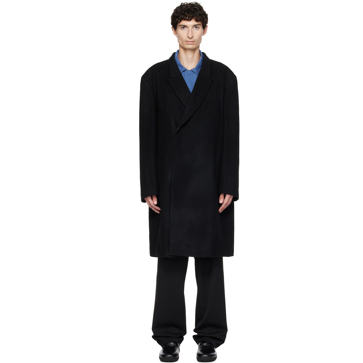 Kiko Kostadinov Purple Stripe Midnight Padded Coat Kiko Kostadinov