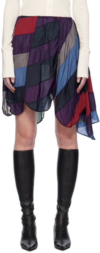 Photo: SC103 Multicolor Aurora Miniskirt