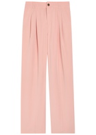 Varley Jayla 29.5 Wide-leg Stretch-woven Trousers Pink