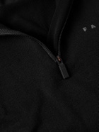 Falke - Half-Zip Ski Base Layer - Black