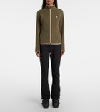 Moncler Grenoble Fleece zip-up sweater