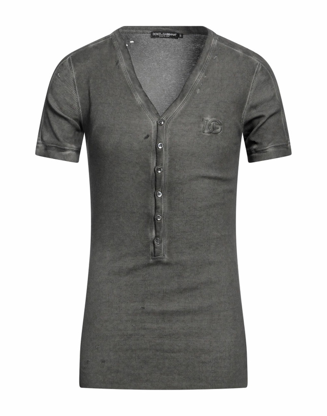 Photo: Dolce & gabbana Mens T-shirt Dark in Green