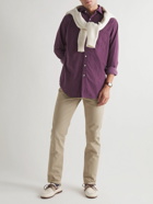 Sid Mashburn - Cotton-Corduroy Shirt - Purple