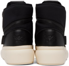 Y-3 Black Ajatu Court High Sneakers