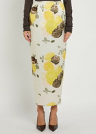 Bernadette Damian Floral-print Midi Skirt Multicoloured 1