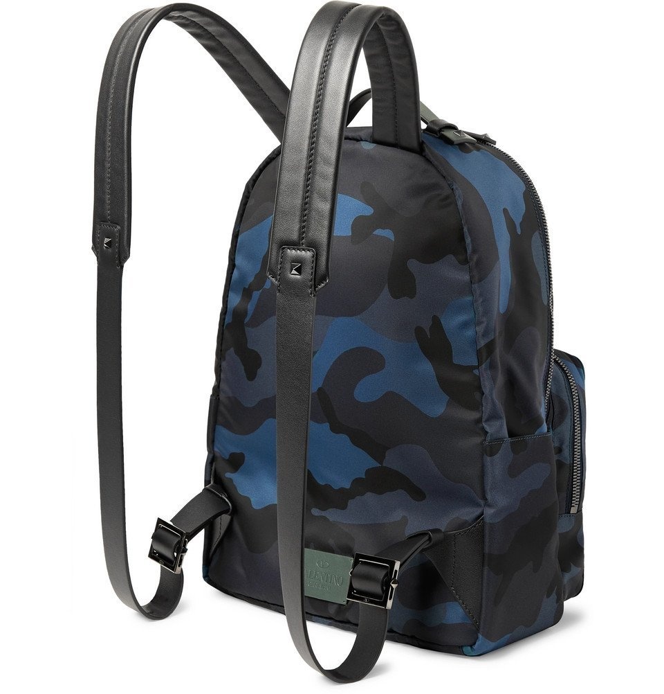 NEW Valentino Garavani Camouflage Black Star Unisex Backpack Limt.ed!MSRP  $2175