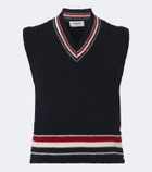 Thom Browne Wool and mohair sweater vest