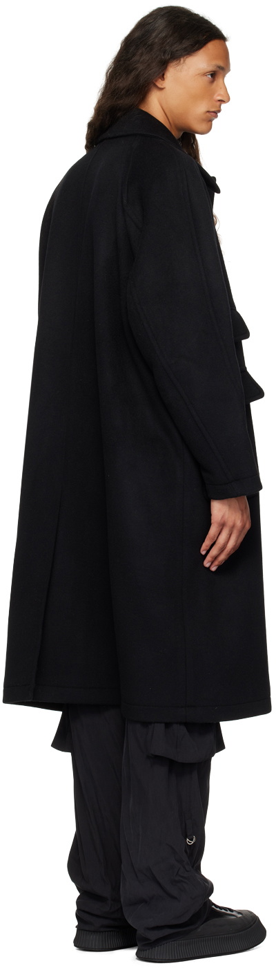 AFTER PRAY Black Tourist Coat