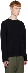 Nili Lotan Black Boynton Sweater