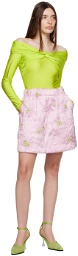 Stine Goya Pink Siw Miniskirt