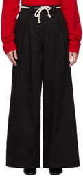 The Garment Black Cassano Wide Trousers