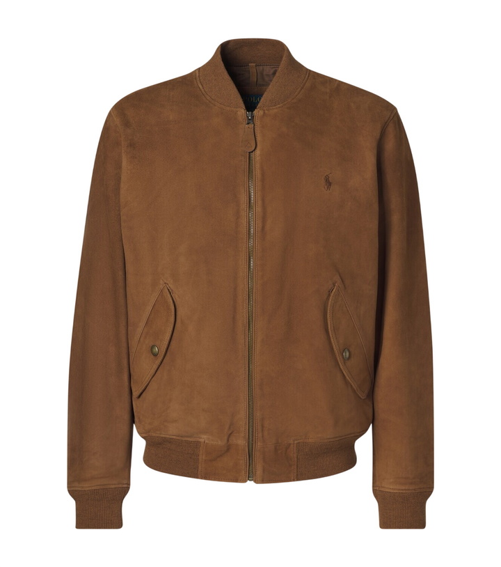 Photo: Polo Ralph Lauren Suede bomber jacket