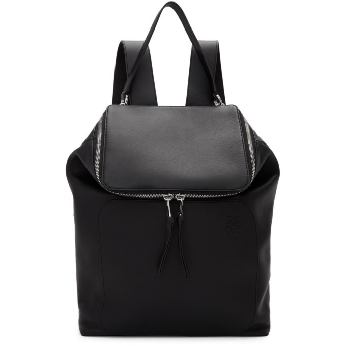 Loewe Black Goya Backpack Loewe