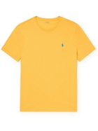 POLO RALPH LAUREN - Slim-Fit Cotton-Jersey T-Shirt - Yellow