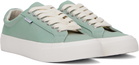 PS by Paul Smith Green Canvas Amos Sneakers