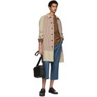 Loewe Blue Cropped Fisherman Jeans