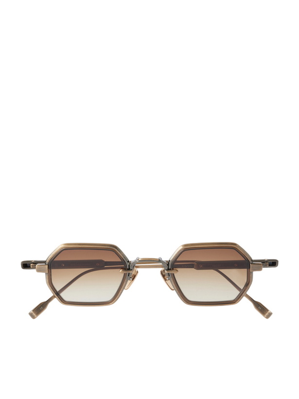 Photo: Sato - Hadar-T Titanium Round-Frame Sunglasses