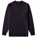 Beams Plus Men's 9G Crew Knit in Navy